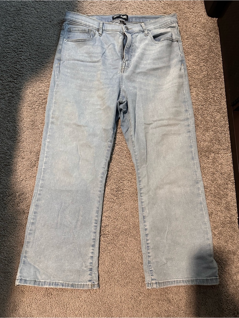 DKNY Boot Cut Jeans Blue Waist 14/32